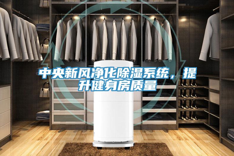 中央新風凈化除濕系統，提升健身房質量