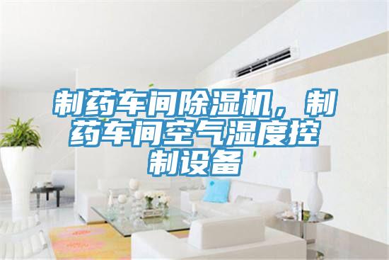 制藥車間除濕機，制藥車間空氣濕度控制設備