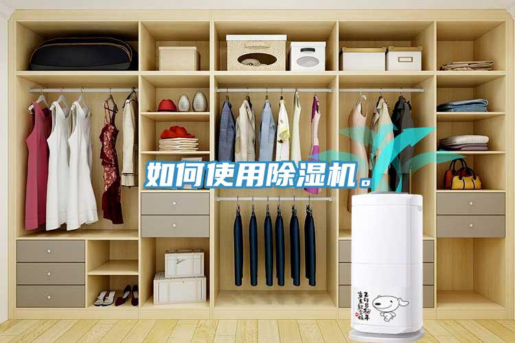 如何使用除濕機(jī)。