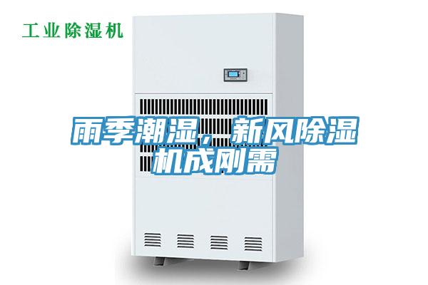 雨季潮濕，新風除濕機成剛需