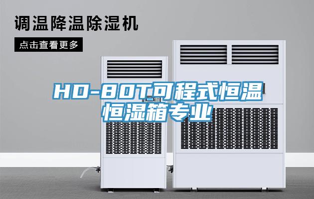 HD-80T可程式恒溫恒濕箱專業