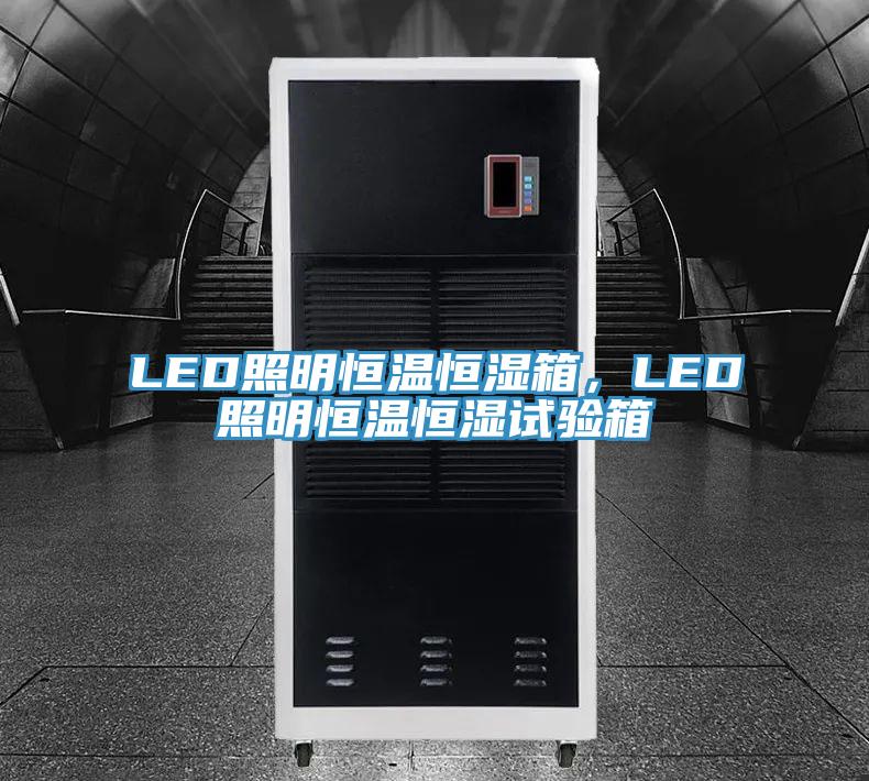 LED照明恒溫恒濕箱，LED照明恒溫恒濕試驗箱