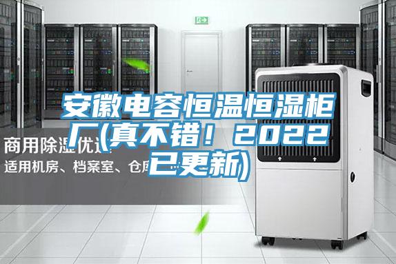 安徽電容恒溫恒濕柜廠(真不錯！2022已更新)