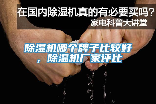 除濕機哪個牌子比較好，除濕機廠家評比