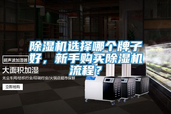 除濕機選擇哪個牌子好，新手購買除濕機流程？